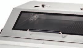 Płyta grillowa elektryczna z pokrywą - poprawia efekt kulinarny grillowanych produktów - obniża zużycie energii o ok.