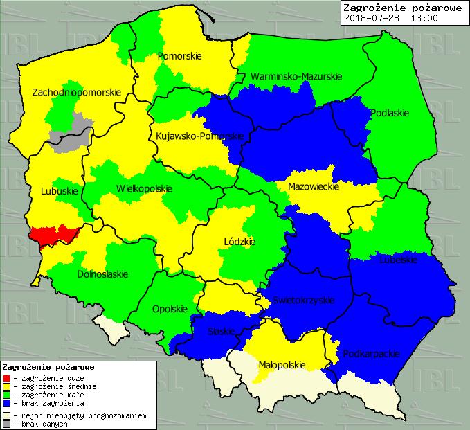 pogody dla Polski na