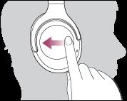 Można użyć panelu sterowania czujnika dotykowego, aby wykonać następujące operacje.