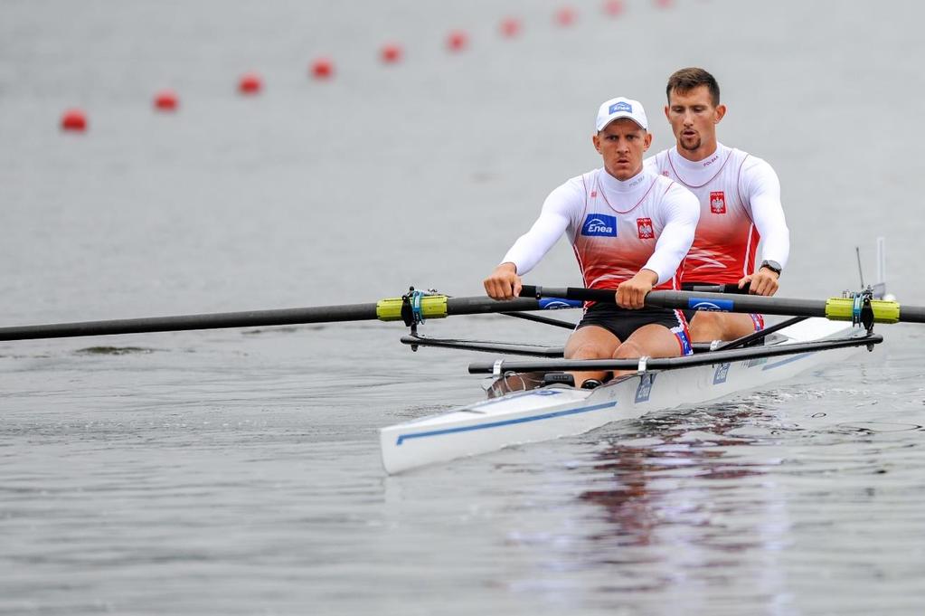 Polska dwójka bez sternika była w tym momencie osadą rezerwową do reprezentacyjnej ósemki.