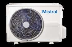 KLIMATYZATORY Klimatyzatory Mistral Mistral air conditioner units Jednostka zewnętrzna External unit 5 LAT GWARANCJI!