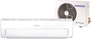 KLIMATYZATORY Klimatyzatory Samsung Samsung air conditioner units Klimatyzator ścienny Split AC PREMIUM LAT GWARANCJI NA SPRĘŻARKĘ Model Chłodzenie Cooling [kw] Grzanie