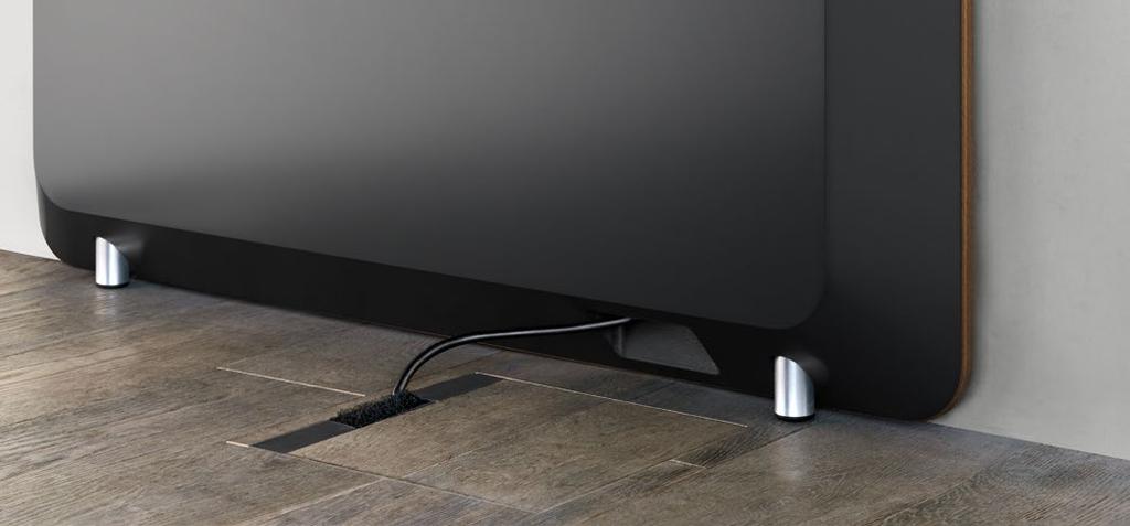 Wiring Okablowanie Functional and discreet cable management is a must in modern furniture design.