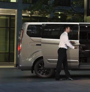 NOWY FORD TOURNEO CUSTOM 10 Komfort i wyposażenie wnętrza cd.