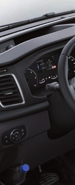 NOWY FORD TRANSIT CUSTOM Systemy audio i nawigacji SPORT MyFord Dock - uchwyt do telefonu lub przenośnej nawigacji Opcja dostępna tylko dla wersji Kombi-Van.