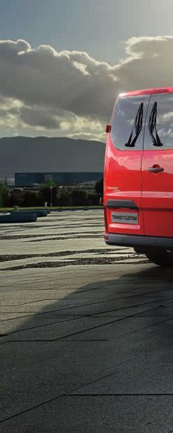 NOWY FORD TRANSIT CUSTOM Komfort i wyposażenie wnętrza cd.