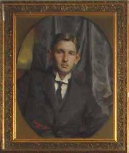 odzyskane [ malarstwo ] 5 6 5. BARBACKI Bolesław Portret Włodzimierza Barbackiego, 1923 Olej, płótno, 68 x 50 cm (z ramą: 87 x 68 cm) Kat.