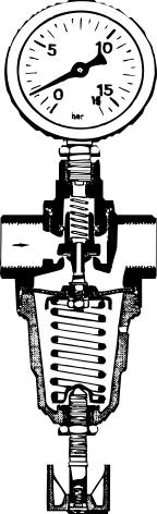 DN 8 10 15 20 25 32 40 50 cal 1 / 4" 3 / 8" 1 / 2" 3 / 4" 1" 1 1 / 4" 1 1 / 2" 2" Odległość w mm (W*): 45 45 50 50 55 60 60 70