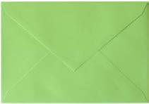 Zielony Kremowy Niebieski Jasnożółty Czerwony Żółty Koperty 120 g/m² z papieru metalizowanego Małe koperty B7 do karnetów dodawanych do prezentów, kwiatów itp.
