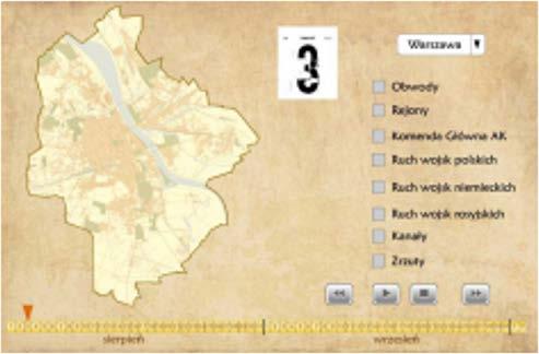 koncepcja i realizacja Atlas Warszawy w ujęciu historycznym Koncepcja mapy spływów kajakowych na przykładzie