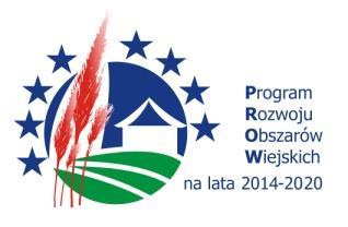 lokalnego kierowanego przez społeczność" objętego Programem Rozwoju Obszarów Wiejskich na lata 214-22 Poddziałanie 19.