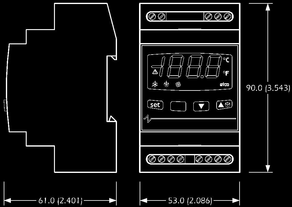 Cyfrowy Termoregulator ogólnego zastosowania z pojedynczym wyjściem 1.