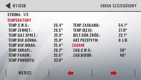 4.6. TEMPERATURA ANTYZAMARZANIA Przy pomocy tej funkcji użytkownik precyzuje działanie antyzamarzania, które służy ochronie instalacji przed zamarzaniem.