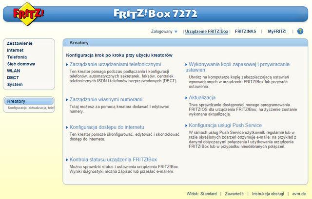 wiele do życzenia. Wszystko jest pogrupowane w kilku zakładkach. Niech nikogo nie zwiedzie prostota, za którą kryje się prawdziwa moc możliwości.
