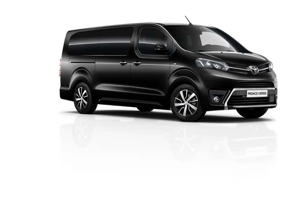 PROACE VERSO VIP Główne elementy (dodatkowe względem wersji Family) 17" felgi aluminiowe Szyby przyciemnione w 2. i 3.
