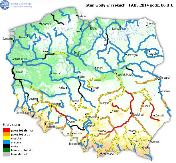 INFORMACJE HYDROLOGICZNO