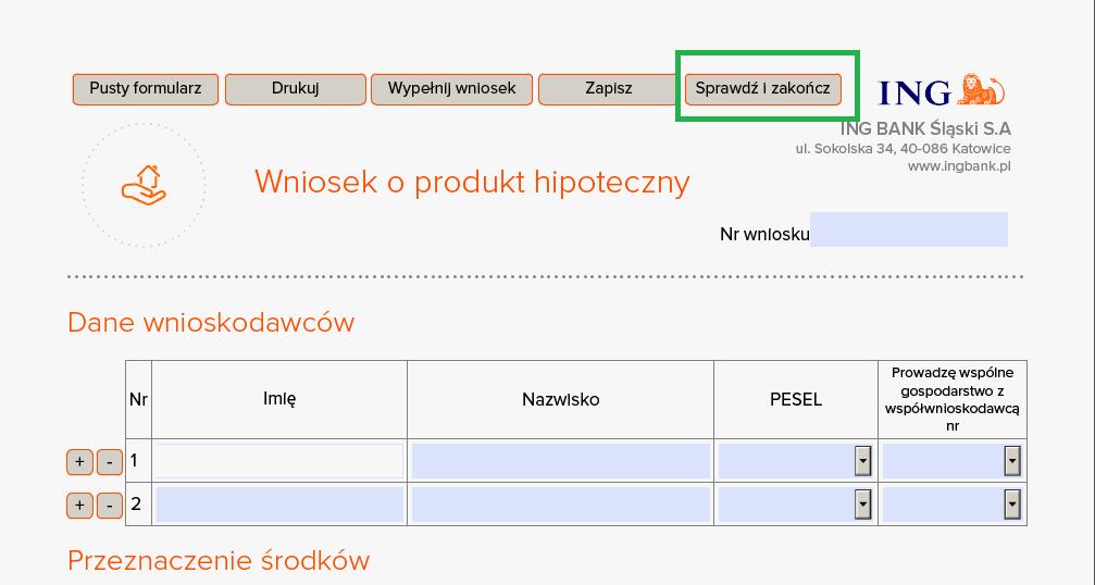 Funkcja Zapisz spowoduje zapisanie pliku we wskazanej przez Ciebie lokalizacji i o wybranej przez Ciebie nazwie ( np. FE FE2345678).