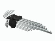 Geko(10/40) 38 G01705 9pcs Long Arm Torx Key Wrench Set T10 - T50 Kpl.