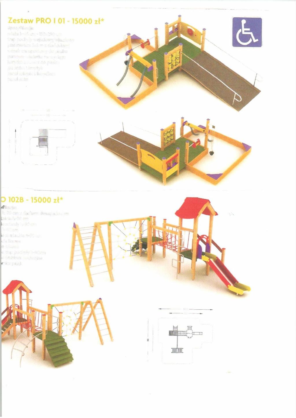 RO I 01-15000 %ł* Specyfikacja: wieża ll-45 cm -150x290 cm trap pocllyly