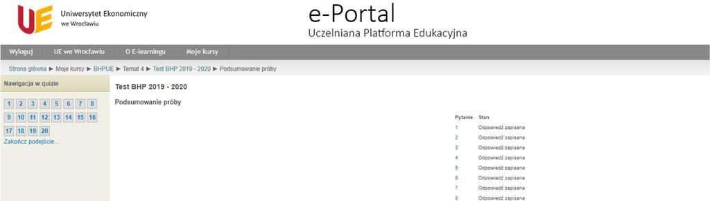 22. System poprosi