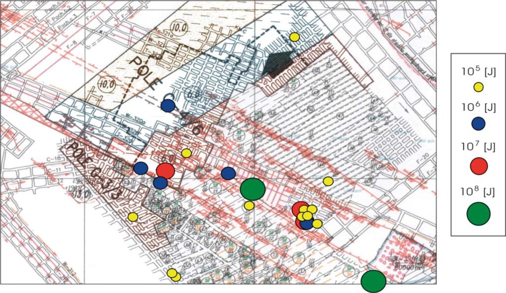 was analyzed based on variations in the total energy density of elasticity.