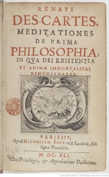 Meditationes de prima philosophia