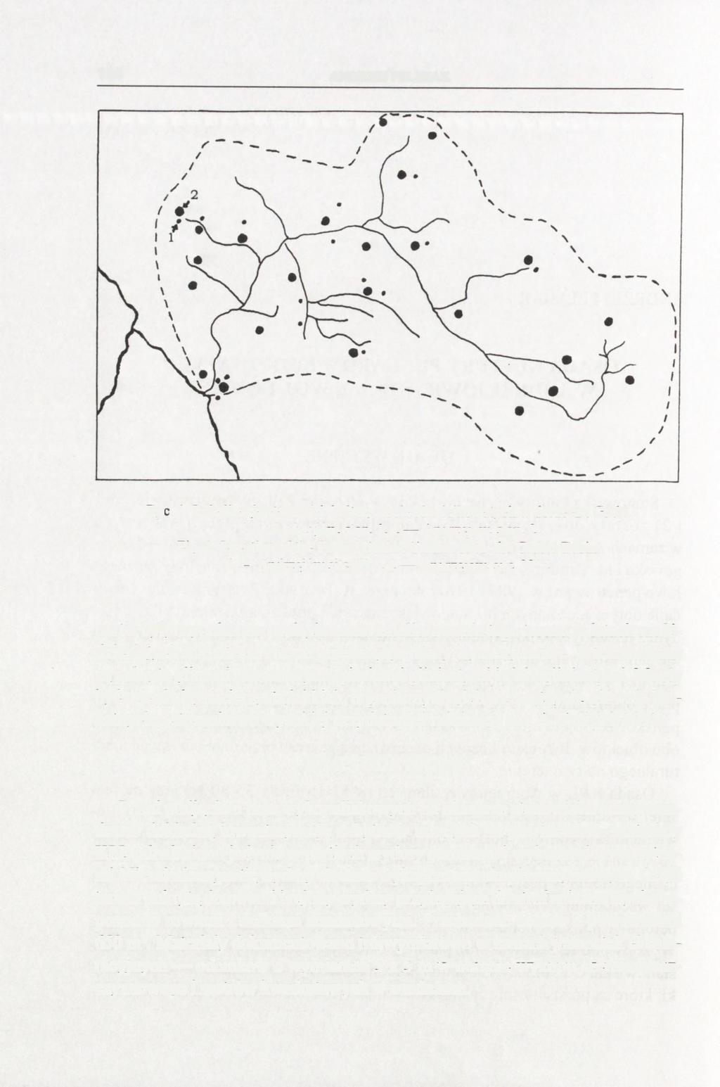 166 ANDRZEJ PELISIAK Ryc. 1. Lokalizacja stanowisk kultury pucharów lejkowatych w dorzeczu Grabi. 1 Andrzejów, stan. 1,2 Andrzejów, stan. 2 Fig. 1. Location of the Funnel Beaker Culture sites the Grabia Basin.