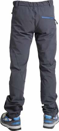 XXXL 7810* Spodnie z wieloma kieszeniami, work trekking, HEAVY 90% nylonu, 10% tkaniny elastycznej, 265 g/m 2, stalowoszare Krój Slim Grubość materiału odpowiednia na zimę Ergonomiczne dopasowanie