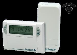 wyboru) następuje automatyczne przełączenie instalacji w tryb "komfort" lub "obniżona temperatura". Temperatury komfortu i obniżoną można nastawić w zakresie od 5 do 30 C.