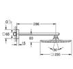 35 500 000 Rapido T uniwersalny podtynkowy element termostatyczny wanna / prysznic / termostat centralny, zabudowa w ścianie 70mm - 95mm urządzenie wstępnie zmontowane, głowica termostatyczna z