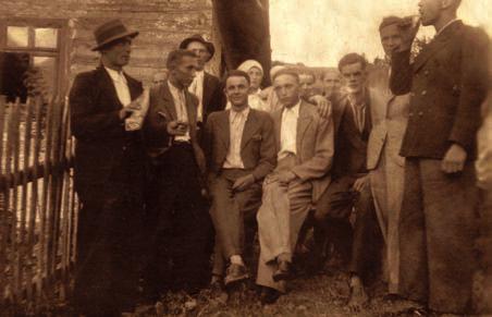 z. d Gałysa i Stanisław Duda z Zabrzeży (ze