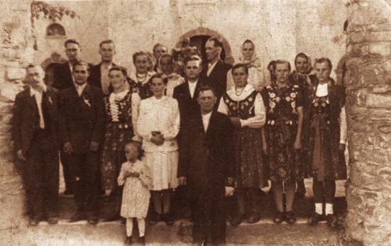 żona Stanisława Turka z Zarzecza ok.