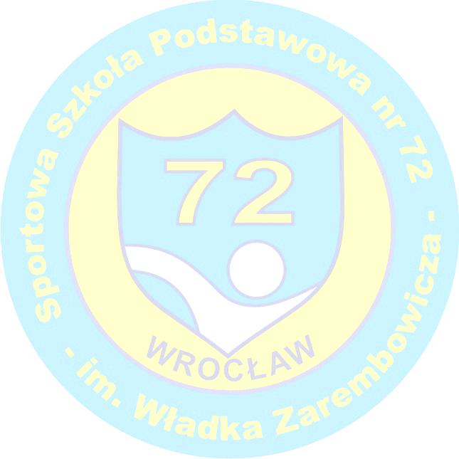 Lp. KALENDARZ PRACY SPORTOWEJ SZKOŁY PODSTAWOWEJ NR 72 ROK SZKOLNY 2019/2020 SPORT Rodzaj działalności Osoby odpowiedzialne Uwagi 1.