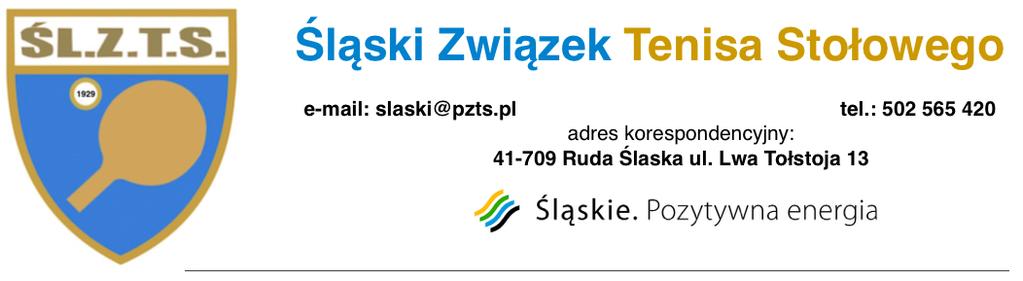 02.10.2015 r. KOMUNIKAT ORGANIZACYJNY NR 417/2015/2016 I Turnieju Indywidualnych Mistrzostw Śląska Weteranów sezon 2015/2016 1.