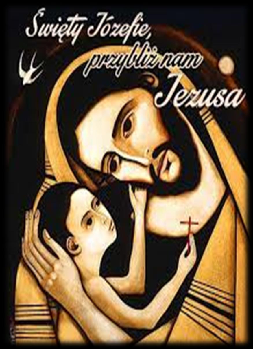Św. Józef patron górnej kaplicy Zaręczony z Maryją, Józef stanął przed tajemnicą cudownego poczęcia. Nie był według ciała ojcem Chrystusa.