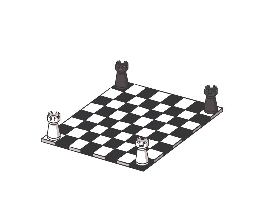 Ustawienie wie» Bajtu± znalazª na strychu bardzo wielk szachownic. Bardzo chciaªby si ni pobawi, ale przecie» nie umie gra w szachy jedyn gur, jak zna, jest wie»a.