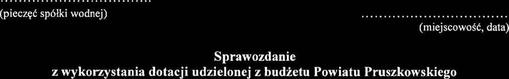 załącznik nr 2 do uchwały Nr....../....../2018 Rady Powiatu Pruszkowskiego z dnia... 2018 r.