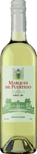The wine gives off the aromas of ripe apples, pears, peaches and citrus fruits. 100% Riesling strain.