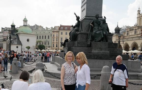 Najpiękniejsze, magiczne przywitało nas uczestników wycieczki słońcem.