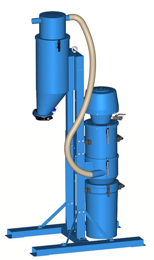 A powerful dust collector, excellent high vacuum for suction over long horizontal and vertical distance Systemy separacji wstępnej i transportu podciśnieniowego firmy Nederman służą do wstępnej