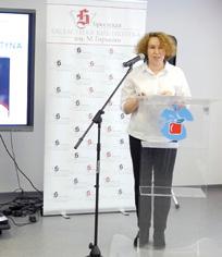 referat prezes Społecznej Instytucji Kulturalno-oświatowej «Uścisk dłoni» Teresa Puńko.