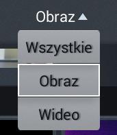 wybierz Obraz Wszystkie - system wyświetli wszystkie pliki lokalne. 2.