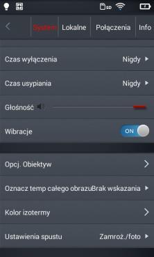 6.7 Czas do samoczynnego wyłączenia Można ustawić samoczynne wyłączenie nieużywanej kamery po 5, 10, 30 lub 60