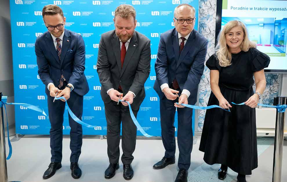 4 umuczelnia Otwarcie Zespołu Poradni Specjalistycznych Otwarcie Zespołu Poradni Specjalistycznych w Centrum Kliniczno-Dydaktycznym 27 stycznia 2020 r.
