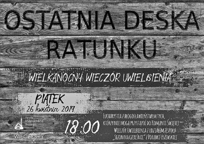 04 we wtorek wieczorem kazanie wygłosił O. Paweł Drobot, redemptorysta, Misjonarz Miłosierdzia z Krakowa, a 2.05 we czwartek - ks. Michał Dąbrówka, Misjonarz Miłosierdzia diecezji tarnowski.