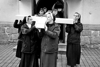 U NAS PRZEGLĄD WYDARZEŃ 17 kwietnia GRUPA25+ wystawiła Tajemnicę Eucharystii w Szczepanowie.