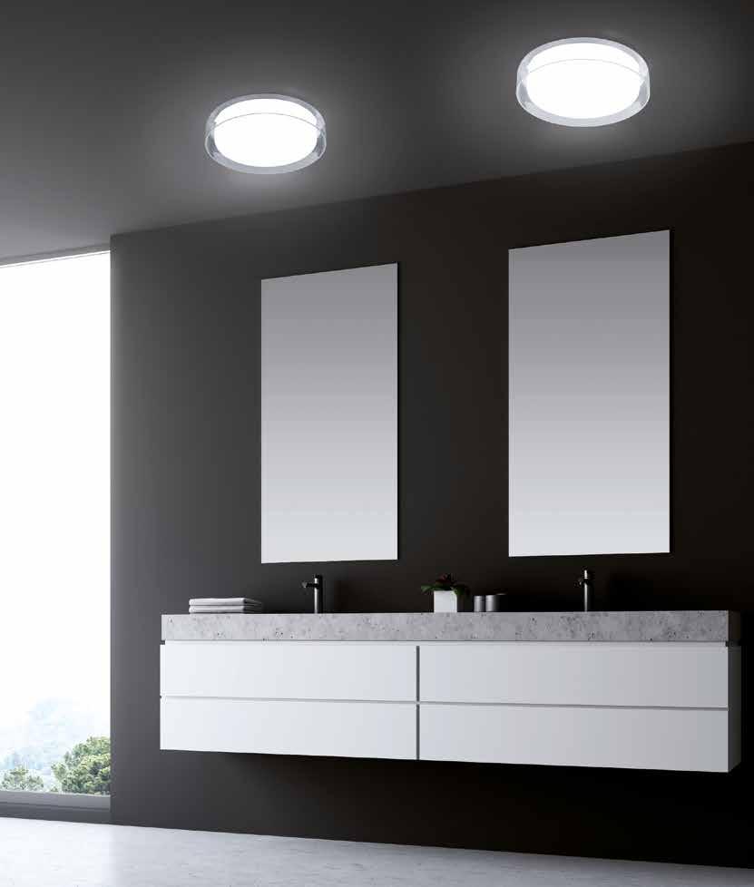 OLVI Innenglas Opal weiß Aussenglas klar e Internal glass opal white external glass clear 12 W, 2900