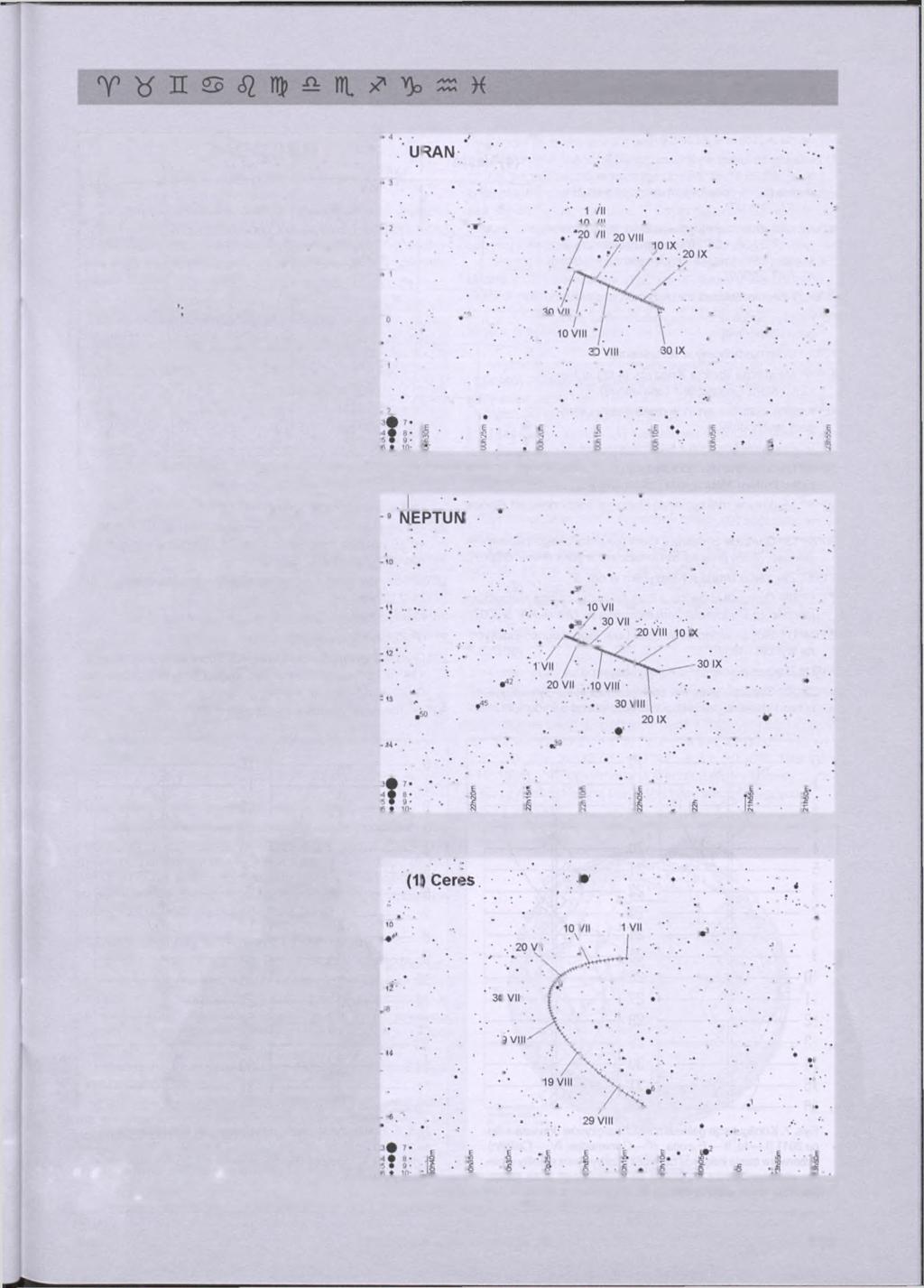 kalendarz astronomiczny 2011 czorem w gwiazdozbiorze Strzelca, jednakże jej jasność wynosi jedynie 14,2mi do jej zaobserwowania niezbędny jest teleskop o średnicy zwierciadła przynajmniej 20 cm: 10
