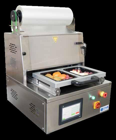 Pakowarki i Sous-Vide / zgrzewarki tacek / NOWOŚĆ Traysealer CAS CDX 93 Wydłużenie terminu