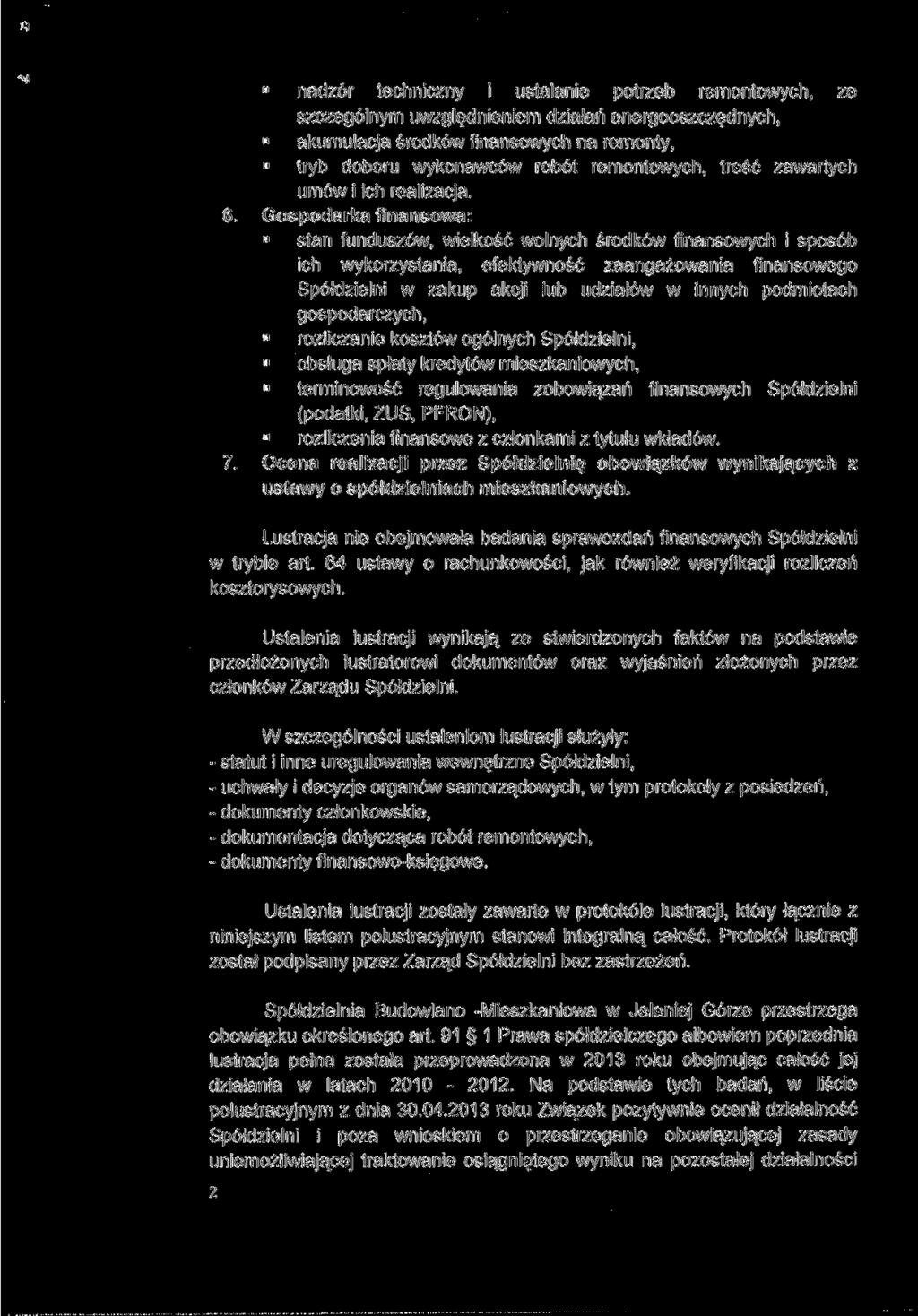 nadzór techniczny i ustalanie potrzeb remontowych, ze szczególnym uwzględnieniem działań energooszczędnych, akumulacja środków finansowych na remonty, tryb doboru wykonawców robót remontowych, treść